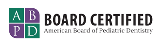ABPD Board Certified logo from American Board of Pediatric Dentistry